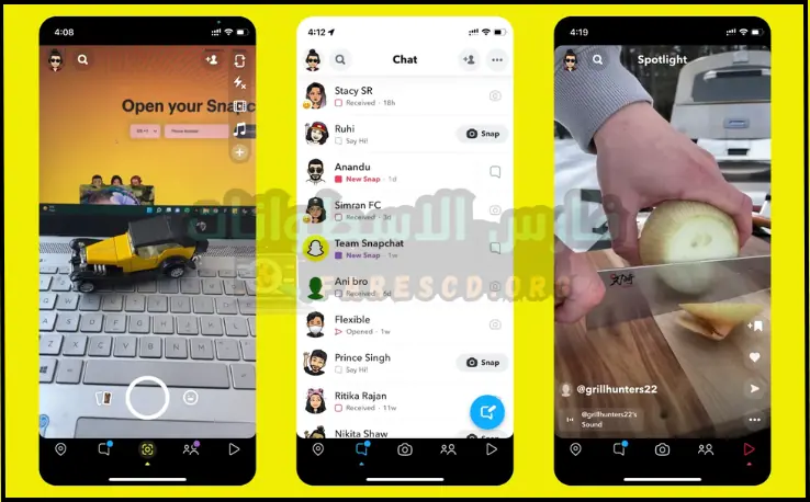 تحميل برنامج سناب شات Snapchat